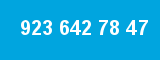 923 642 78 47 923 642 78 47